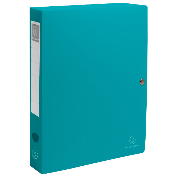 Mapa s gumicom hrbat-40mm A4 pp Exacompta Titane 59730E sort Cijena