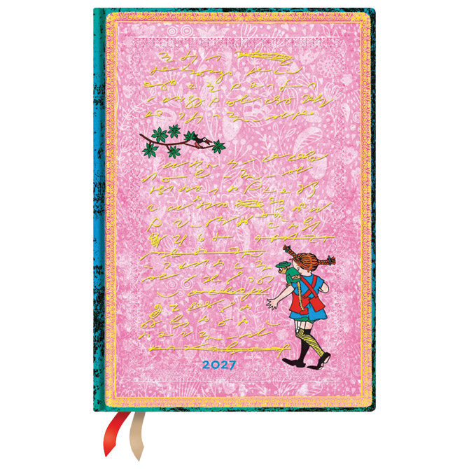 Planer dnevni 2027-12,5x18cm-midi s gumicom Pipp Longstocking Paperblanks DE1916-0 Cijena