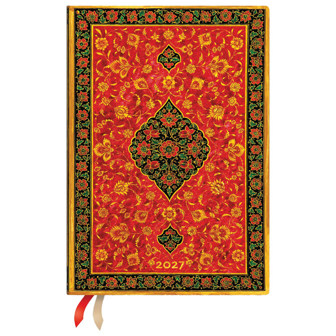 Planer dnevni 2027-12,5x18cm-midi s gumicom Layla Paperblanks DE1918-4 Cijena