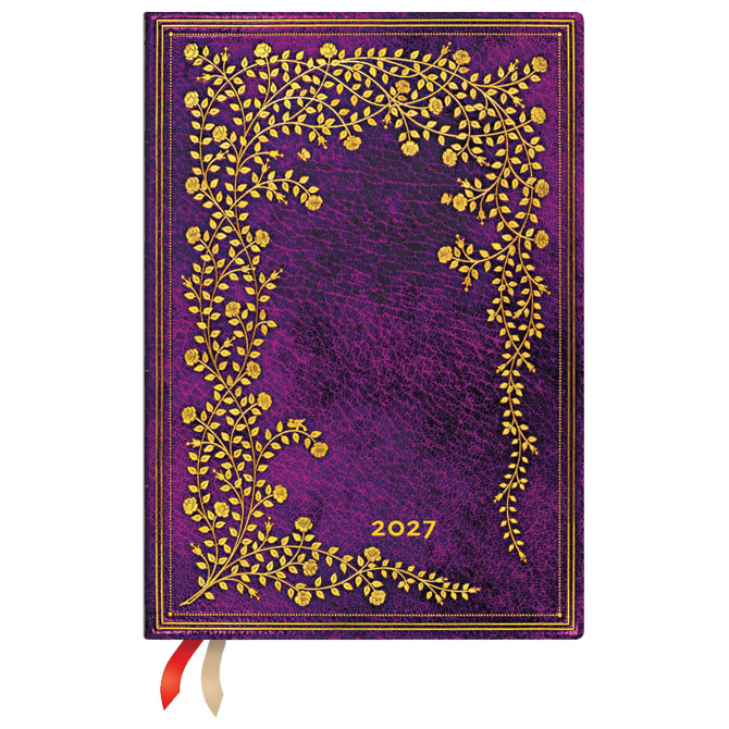 Planer tjedni 2027-12,5x18cm-midi horiz. s gumicom New York Rose Paperblanks DE1924-5 Cijena