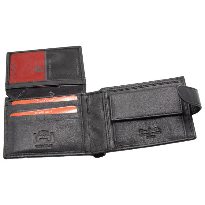 Novčanik kožni muški Pierre Cardin 8806 TILAK164 crni Cijena