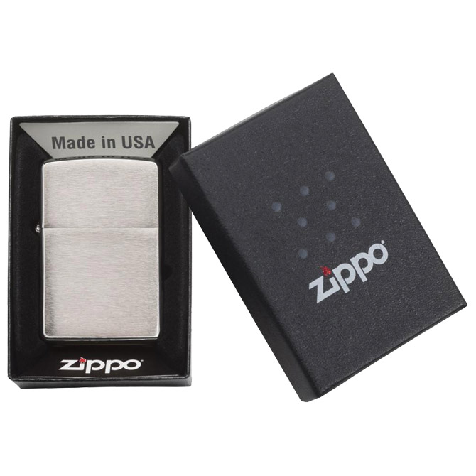 Upaljač metalni mat Zippo 200 srebrni Cijena