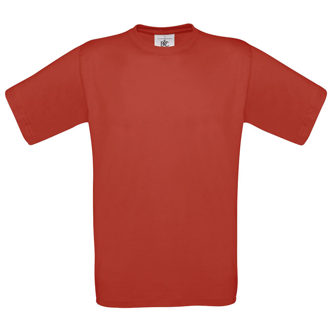 Majica kratki rukavi B&C Exact 150 crvena 2XL!! Cijena