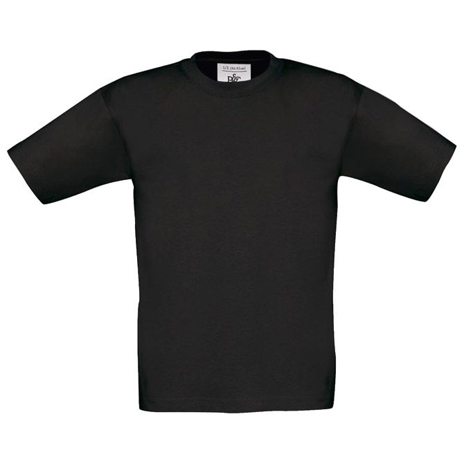 Majica kratki rukavi B&C Exact Kids 150 crna 3/4 Cijena