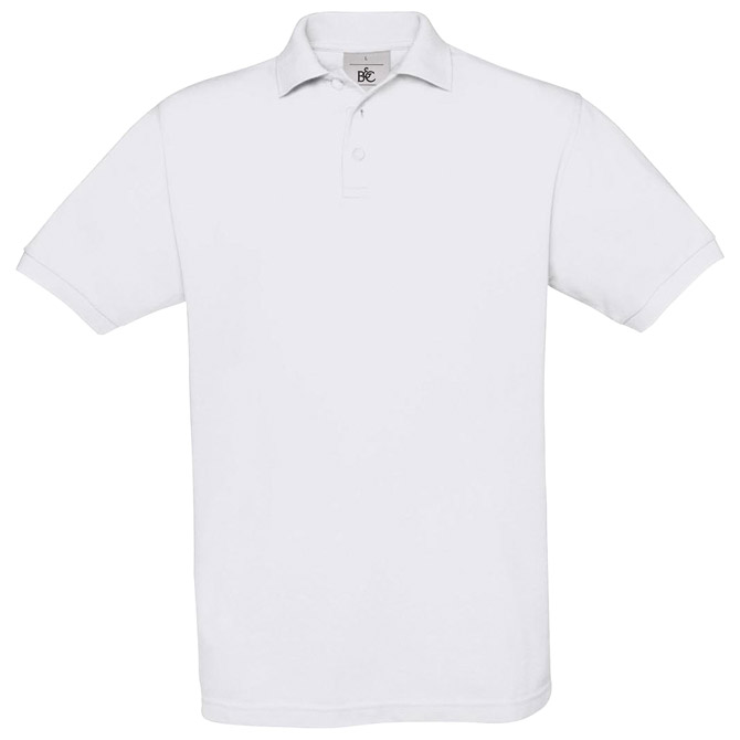 Majica kratki rukavi B&C Safran Polo 180g bijela S Cijena
