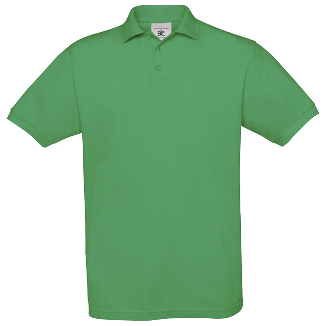 Majica kratki rukavi B&C Safran Polo 180g trava zelena M!! Cijena
