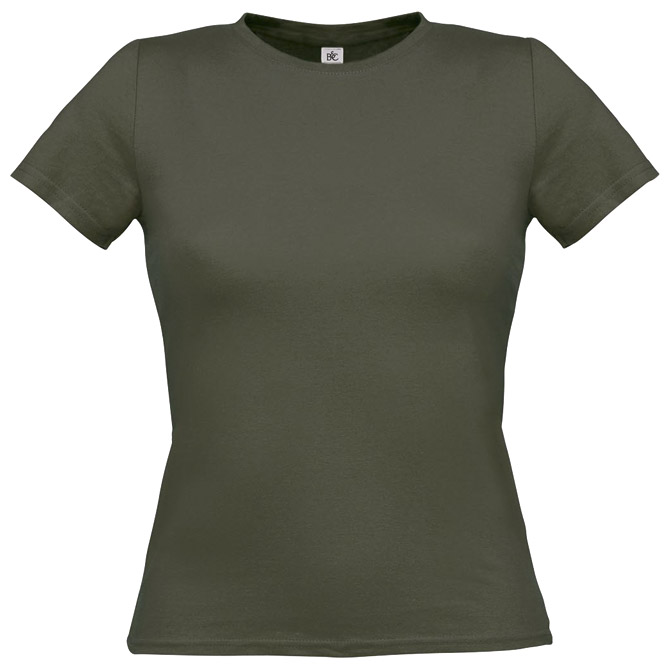 Majica kratki rukavi B&C Women-Only maslinasto zelena XS!! Cijena