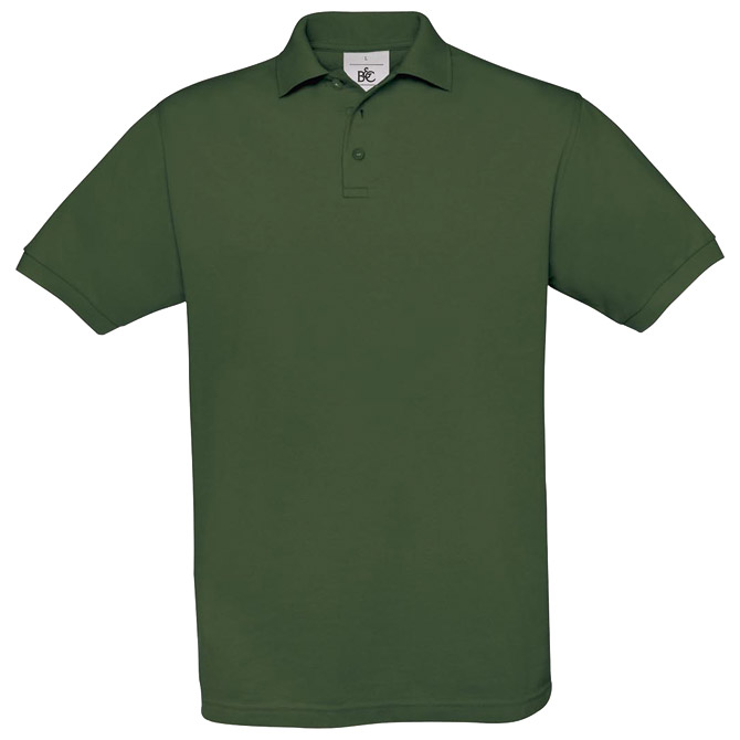 Majica kratki rukavi B&C Safran Polo 180g tamnozelena L!! Cijena