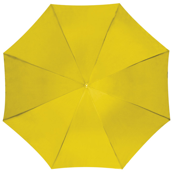 Kišobran automatik s drvenom drškom žuti Cijena