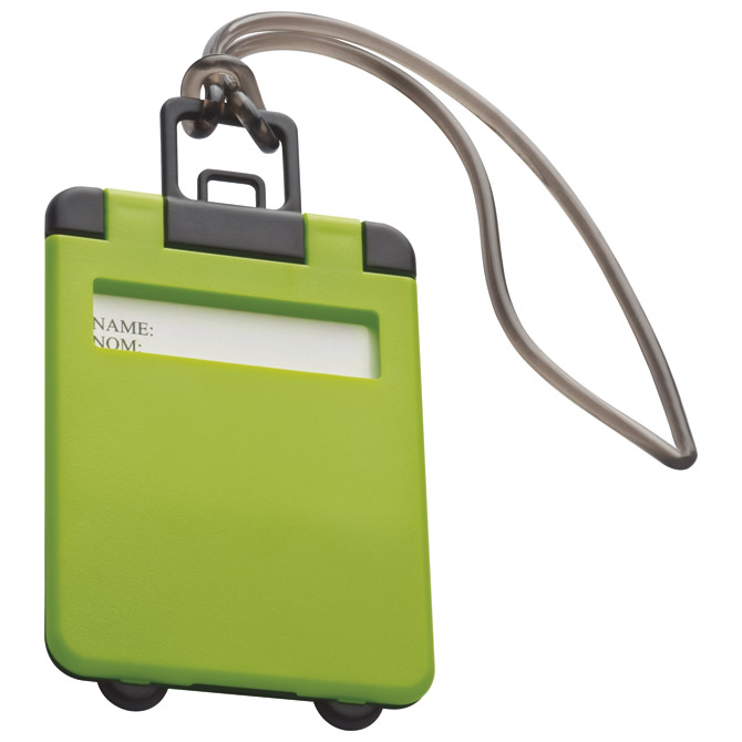 Privjesnica za prtljagu za osobne podatke svijetlo zelena Cijena