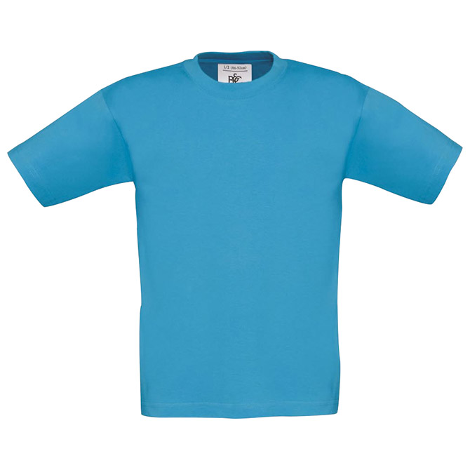 Majica kratki rukavi B&C Exact Kids 150 atol plava 3/4 Cijena