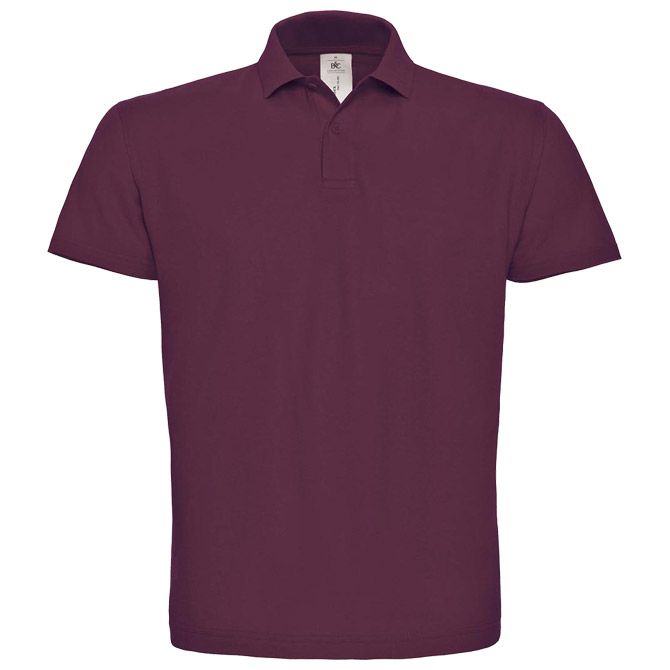 Majica kratki rukavi polo B&C ID.001 180g bordo M Cijena