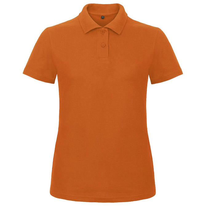 Majica kratki rukavi polo B&C ID.001/women 180g narančasta S Cijena