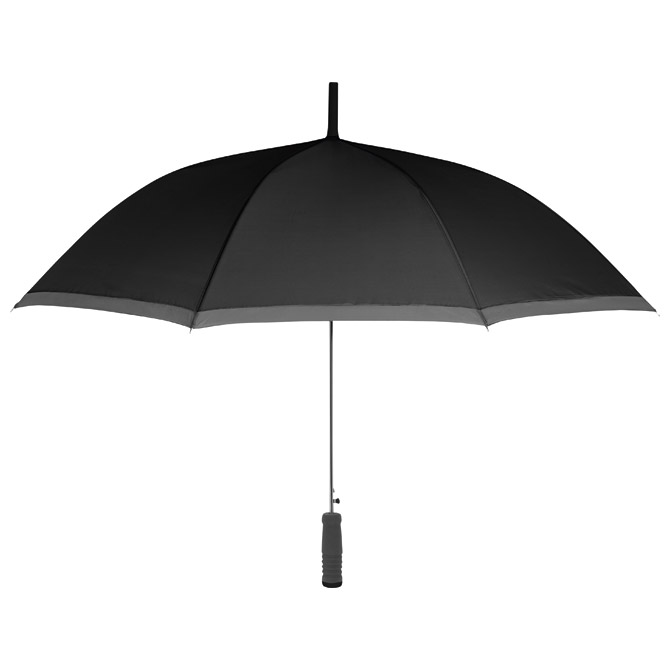 Kišobran automatik s eva guma drškom crni Cijena