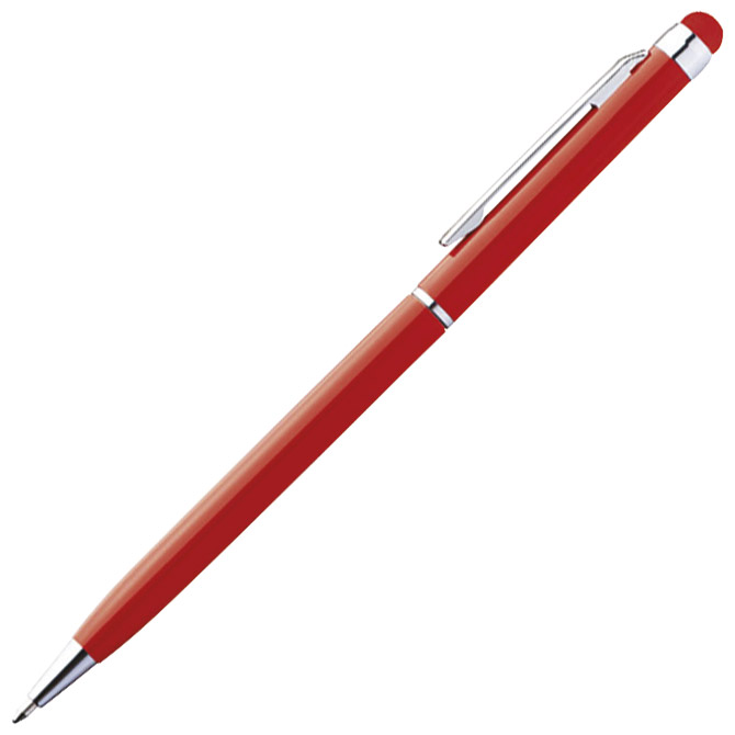 Olovka kemijska metalna+touch pen New Orleans crvena Cijena