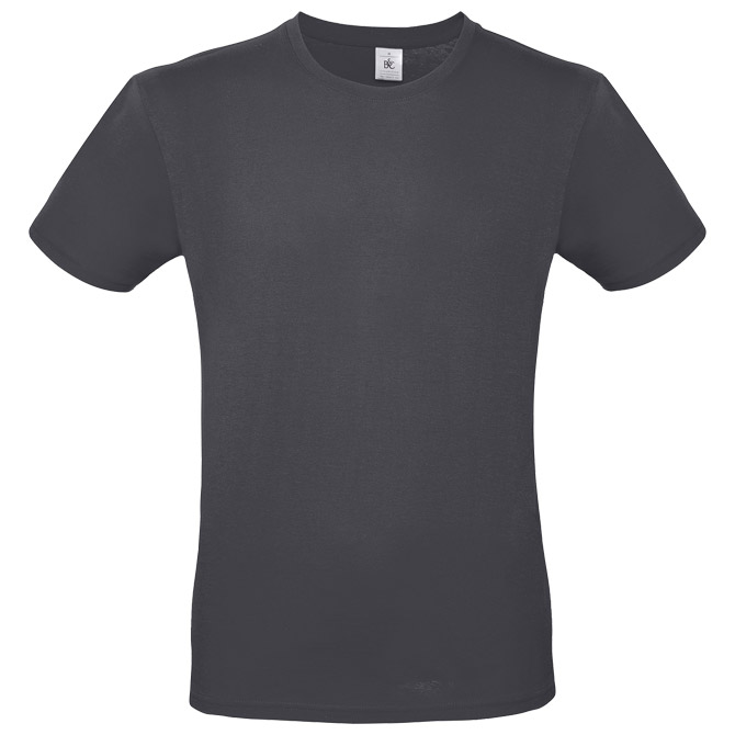 Majica kratki rukavi B&C #E150 tamno siva XL Cijena