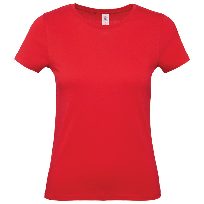 Majica kratki rukavi B&C #E150/women crvena L Cijena
