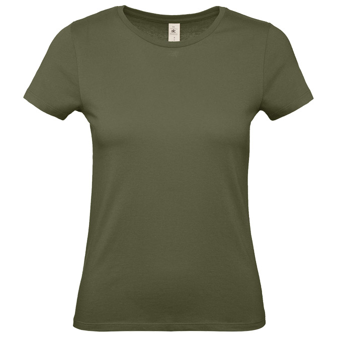 Majica kratki rukavi B&C #E150/women maslinasto zelena S Cijena