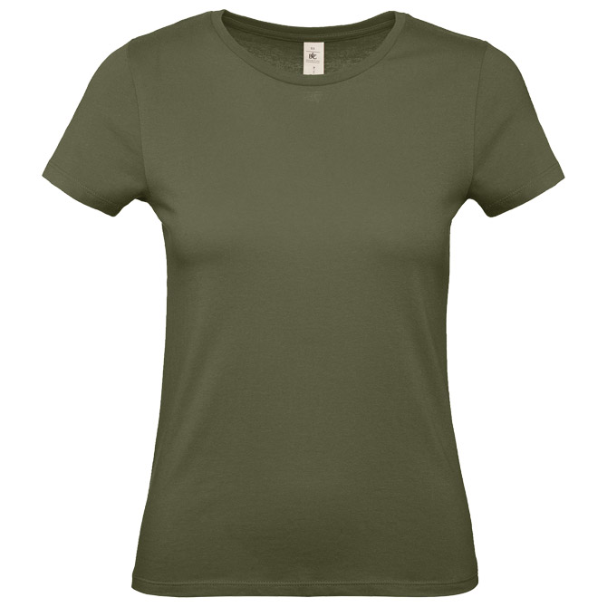 Majica kratki rukavi B&C #E150/women maslinasto zelena L Cijena