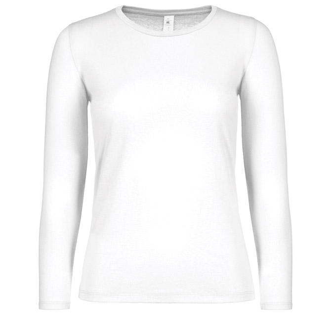 Majica dugi rukavi B&C #E150/women LSL bijela XS Cijena