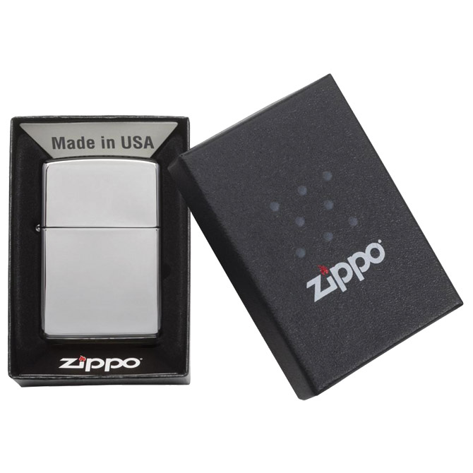 Upaljač metalni sjajni Zippo 250 srebrni Cijena